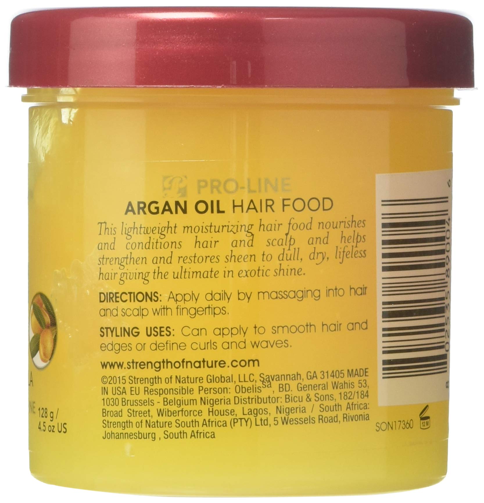 Pro-Line Argan Oil Hair Food, 4.5 Ounce (PO-75014)